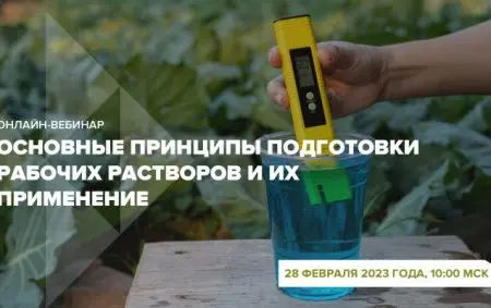 Вебинар «Основные принципы подготовки рабочих растворов и их применение»