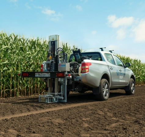 Отбор проб почв