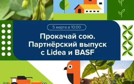 «PROкачай сою». Партнерский выпуск вебинара с Lidea и BASF
